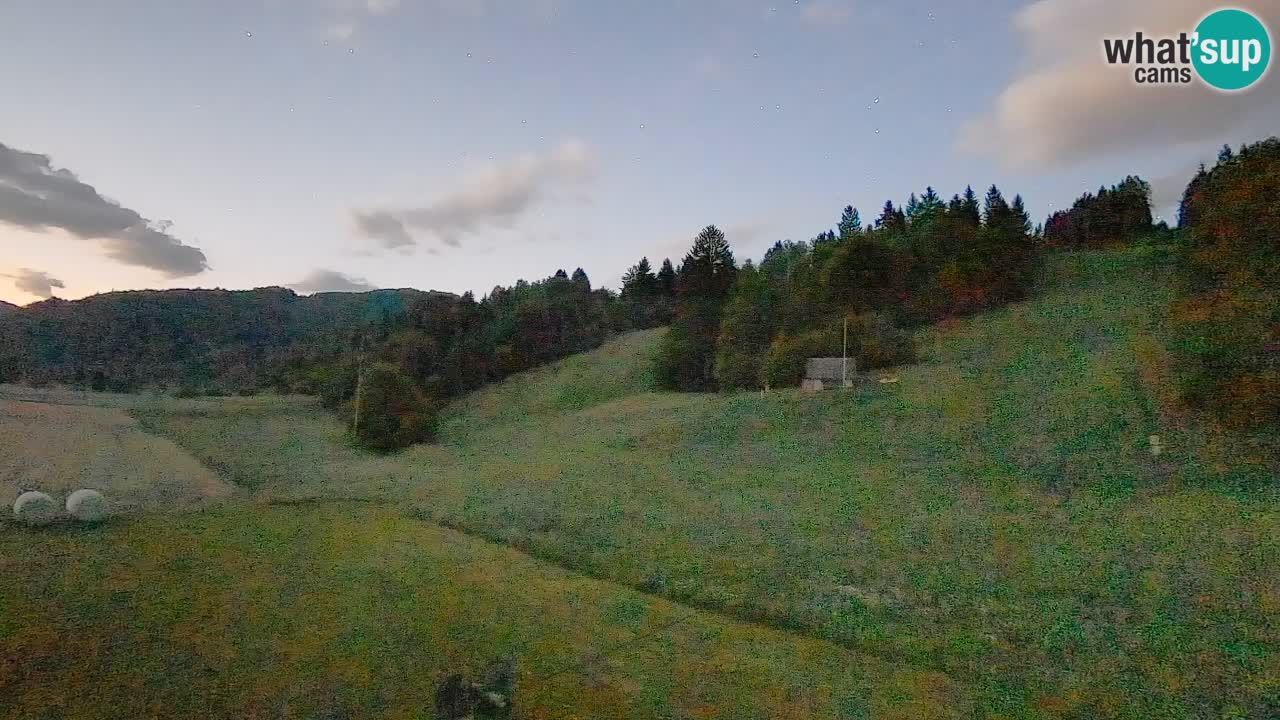 Webcam Smučišče Senožeta – Station de ski à Srednja Vas près de Bohinj
