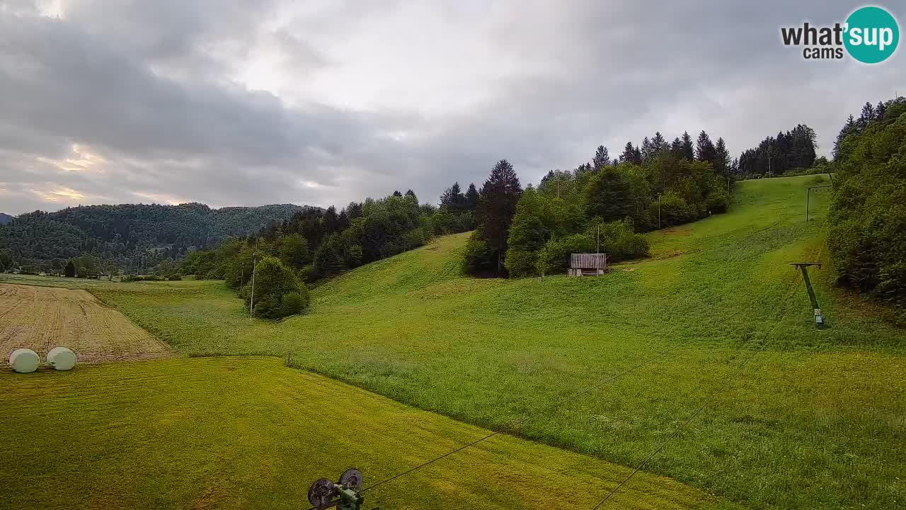 Webcam Smučišče Senožeta – Ski Resort Live View near Bohinj