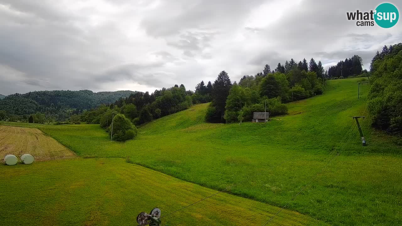 Webcam Smučišče Senožeta – Stazione sciistica a Srednja Vas vicino Bohinj