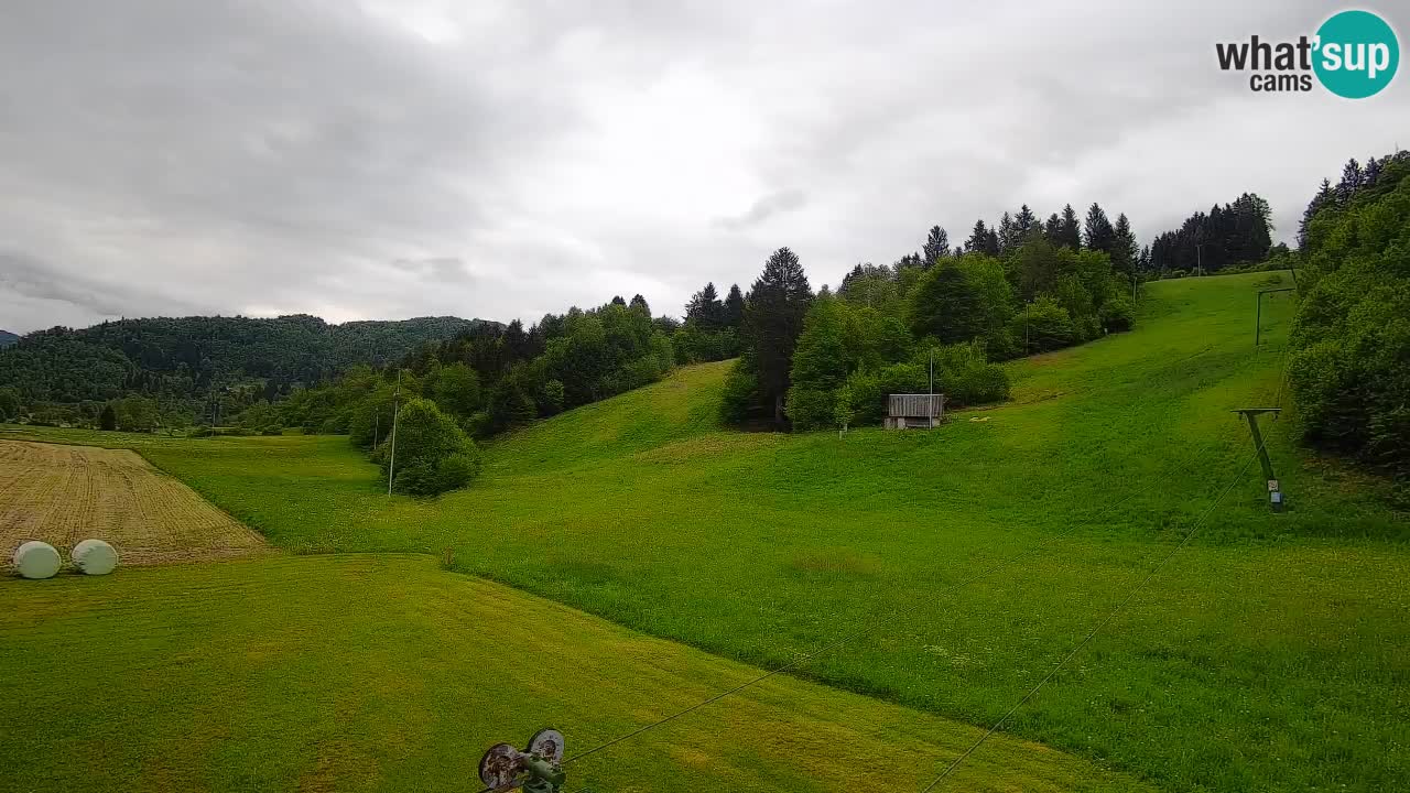 Webcam Smučišče Senožeta – Ski Resort Live View near Bohinj