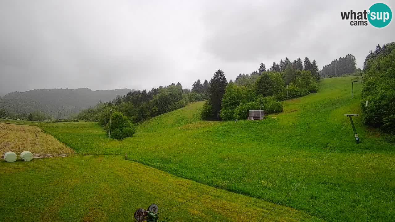 Webcam Smučišče Senožeta – Stazione sciistica a Srednja Vas vicino Bohinj