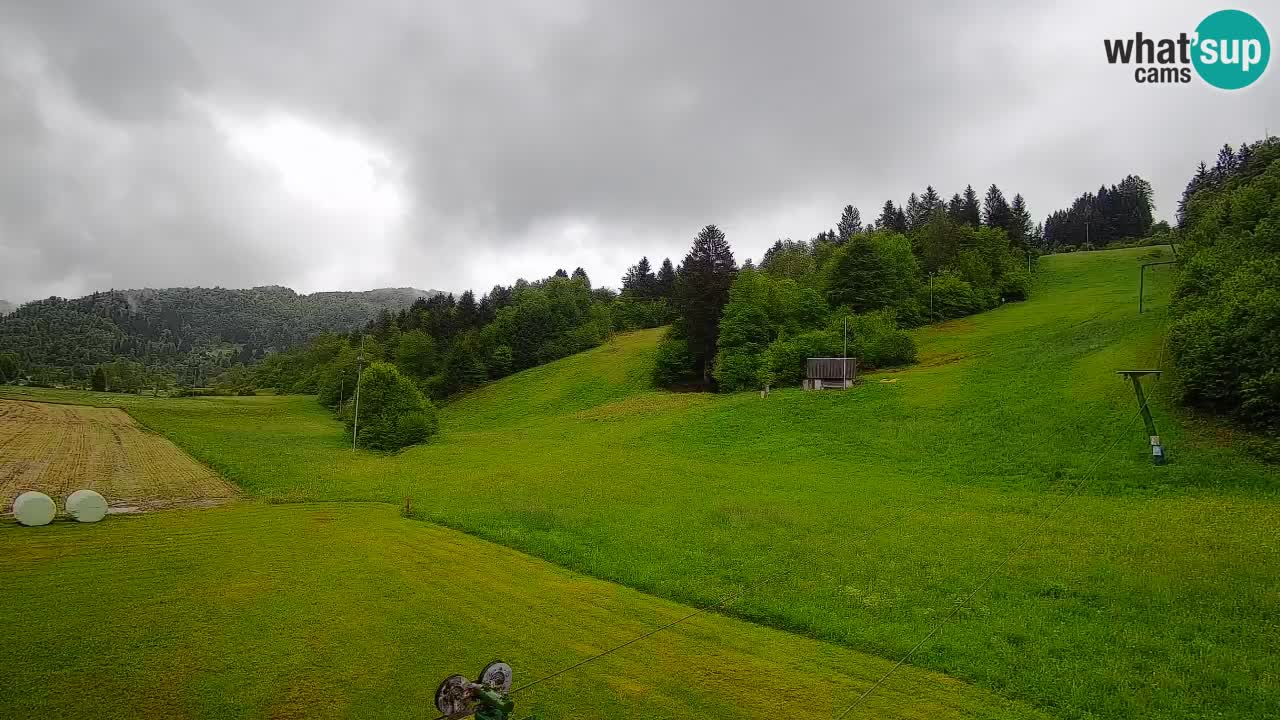 Webcam Smučišče Senožeta – Stazione sciistica a Srednja Vas vicino Bohinj