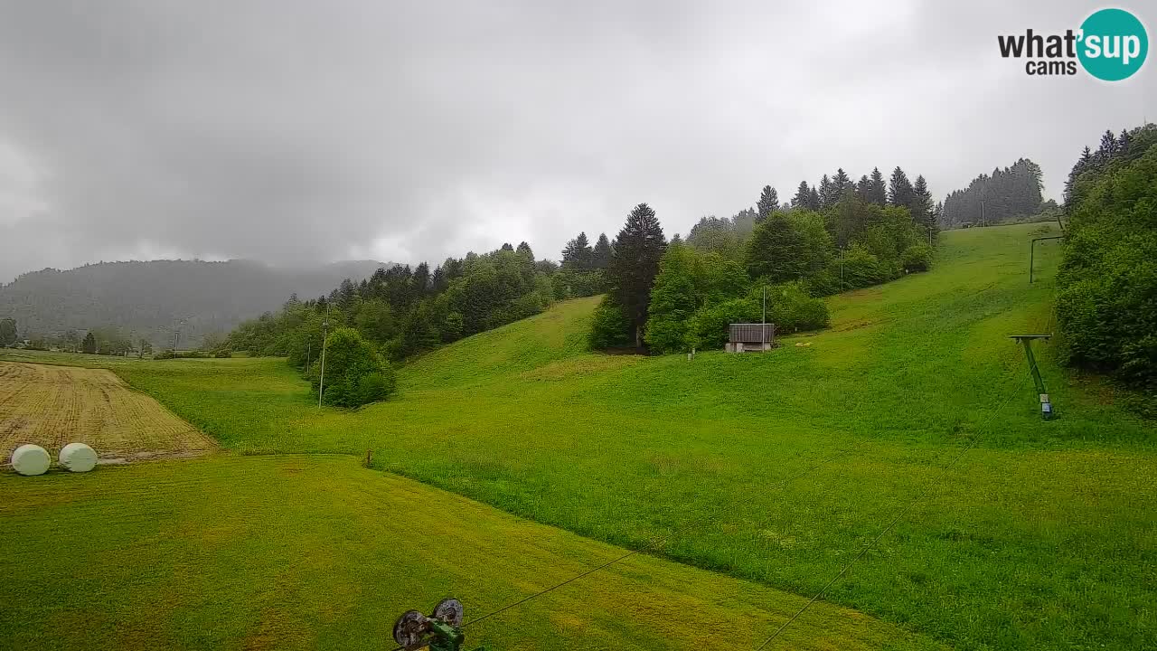 Webcam Smučišče Senožeta – Stazione sciistica a Srednja Vas vicino Bohinj
