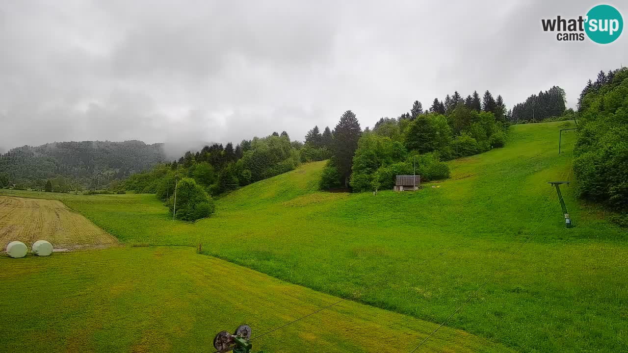 Webcam Smučišče Senožeta – Stazione sciistica a Srednja Vas vicino Bohinj