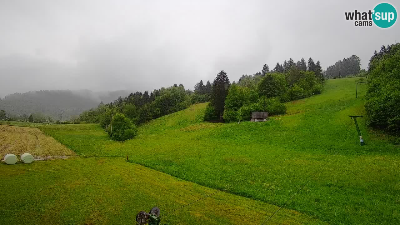Webcam Smučišče Senožeta – Ski Resort Live View near Bohinj