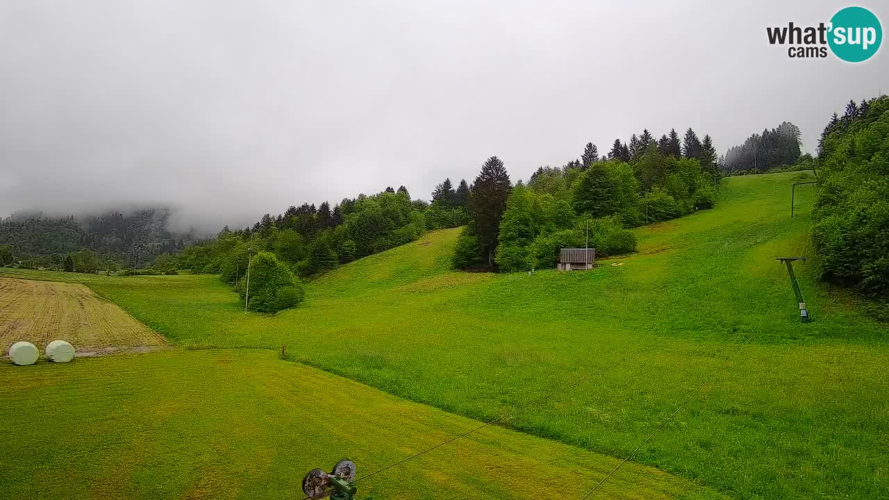 Webcam Smučišče Senožeta – Ski Resort Live View near Bohinj