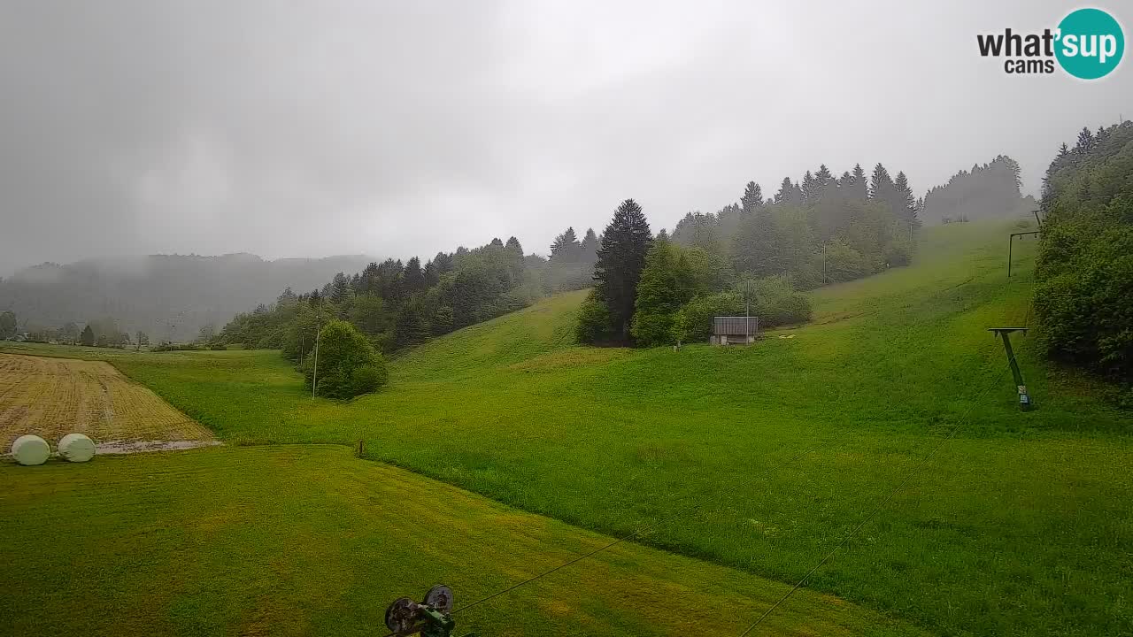 Webcam Smučišče Senožeta – Stazione sciistica a Srednja Vas vicino Bohinj