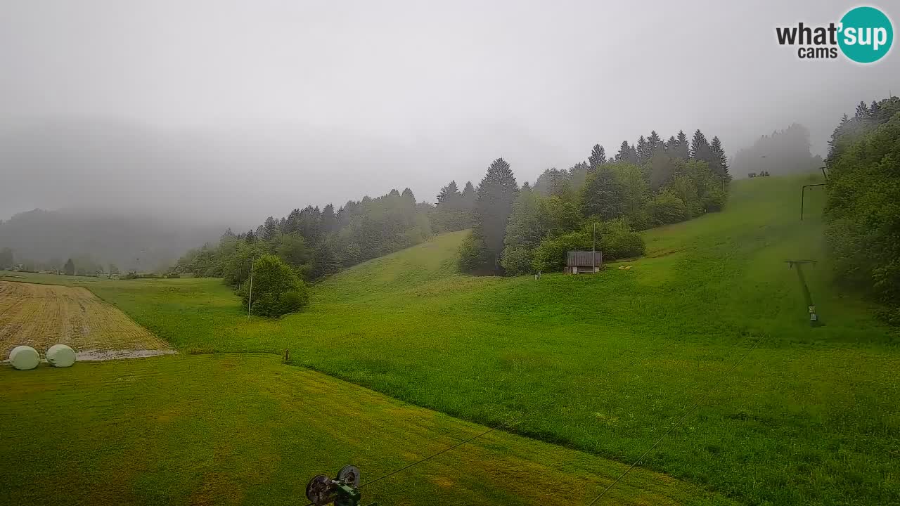 Webcam Smučišče Senožeta – Ski Resort Live View near Bohinj