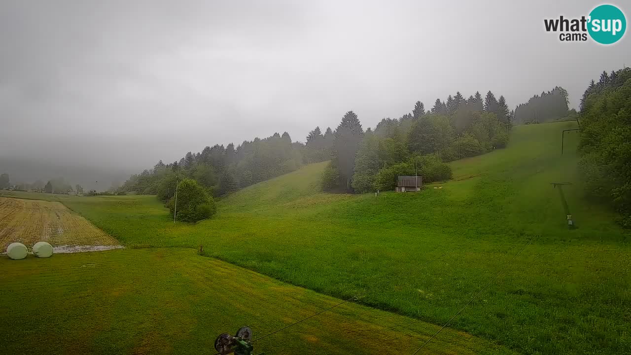 Webcam Smučišče Senožeta – Ski Resort Live View near Bohinj