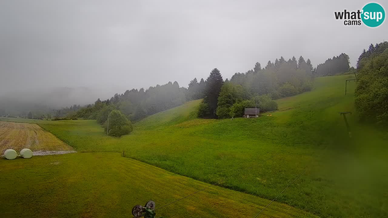 Webcam Smučišče Senožeta – Ski Resort Live View near Bohinj