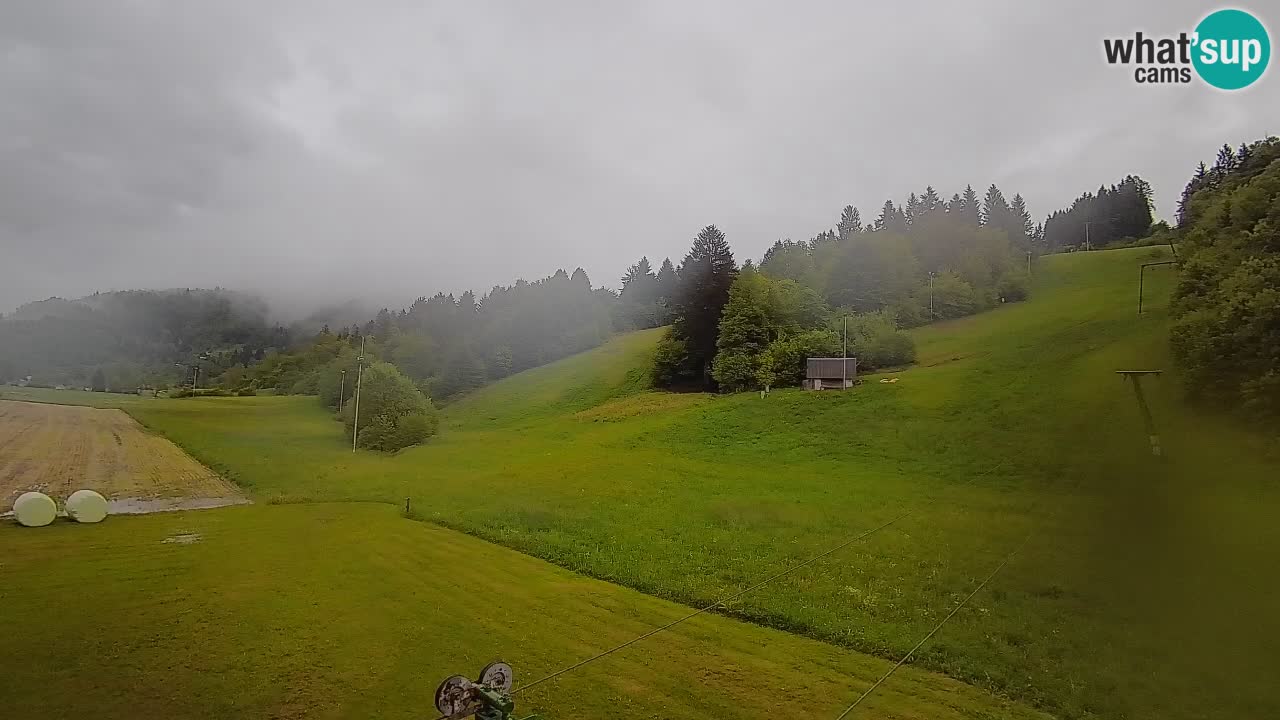 Webcam Smučišče Senožeta – Ski Resort Live View near Bohinj