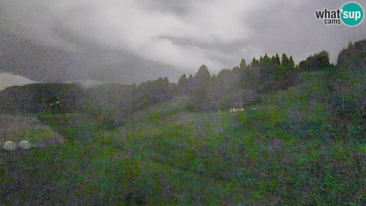 Webcam Smučišče Senožeta – Ski Resort Live View near Bohinj