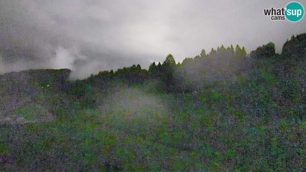Webcam Smučišče Senožeta – Stazione sciistica a Srednja Vas vicino Bohinj