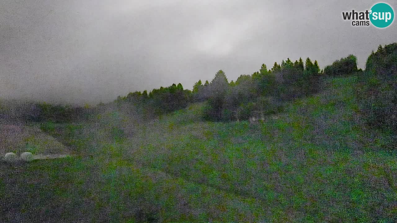 Webcam Smučišče Senožeta – Station de ski à Srednja Vas près de Bohinj
