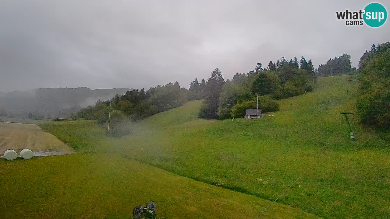 Cámara web Smučišče Senožeta – Estación de esquí en Srednja Vas cerca de Bohinj
