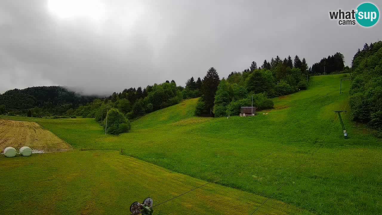 Webcam Smučišče Senožeta – Ski Resort Live View near Bohinj