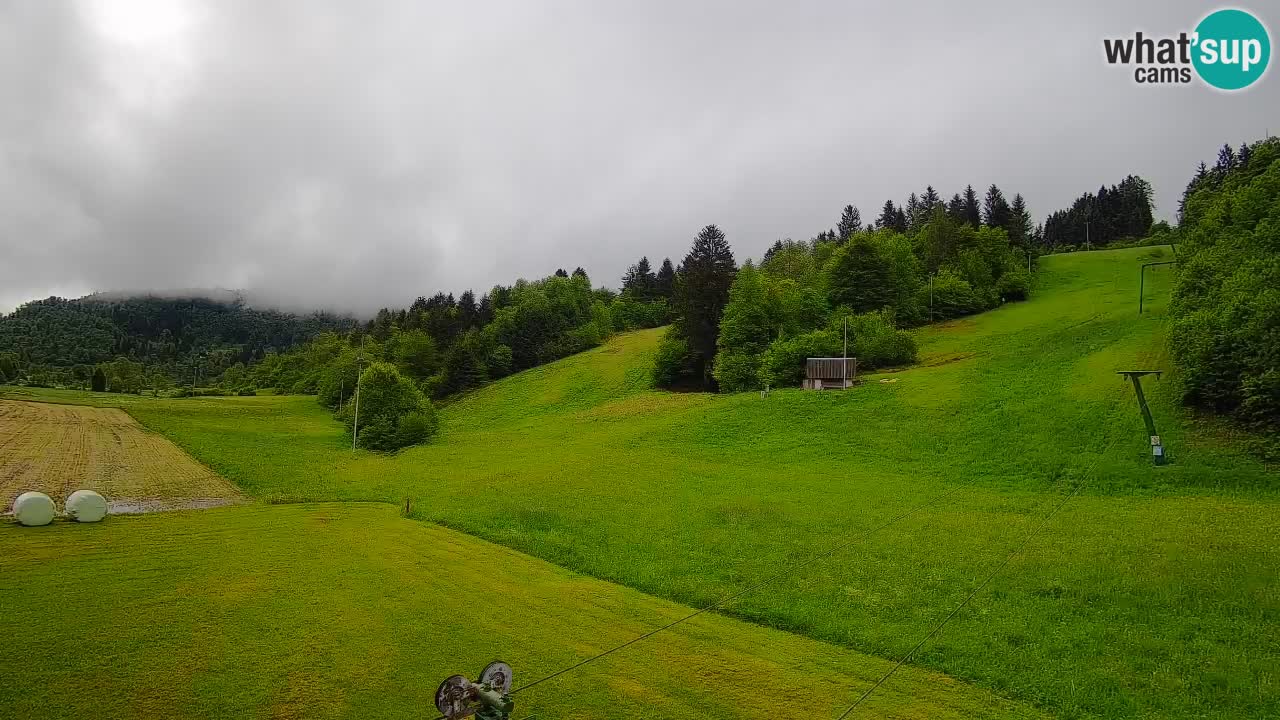 Webcam Smučišče Senožeta – Stazione sciistica a Srednja Vas vicino Bohinj