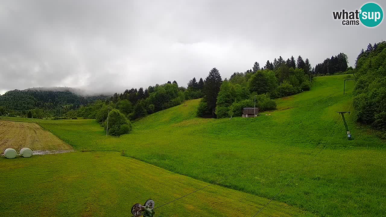 Webcam Smučišče Senožeta – Ski Resort Live View near Bohinj