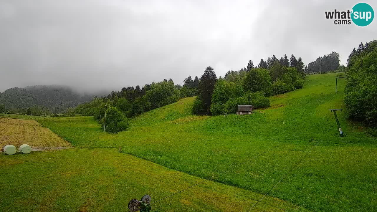 Webcam Smučišče Senožeta – Stazione sciistica a Srednja Vas vicino Bohinj