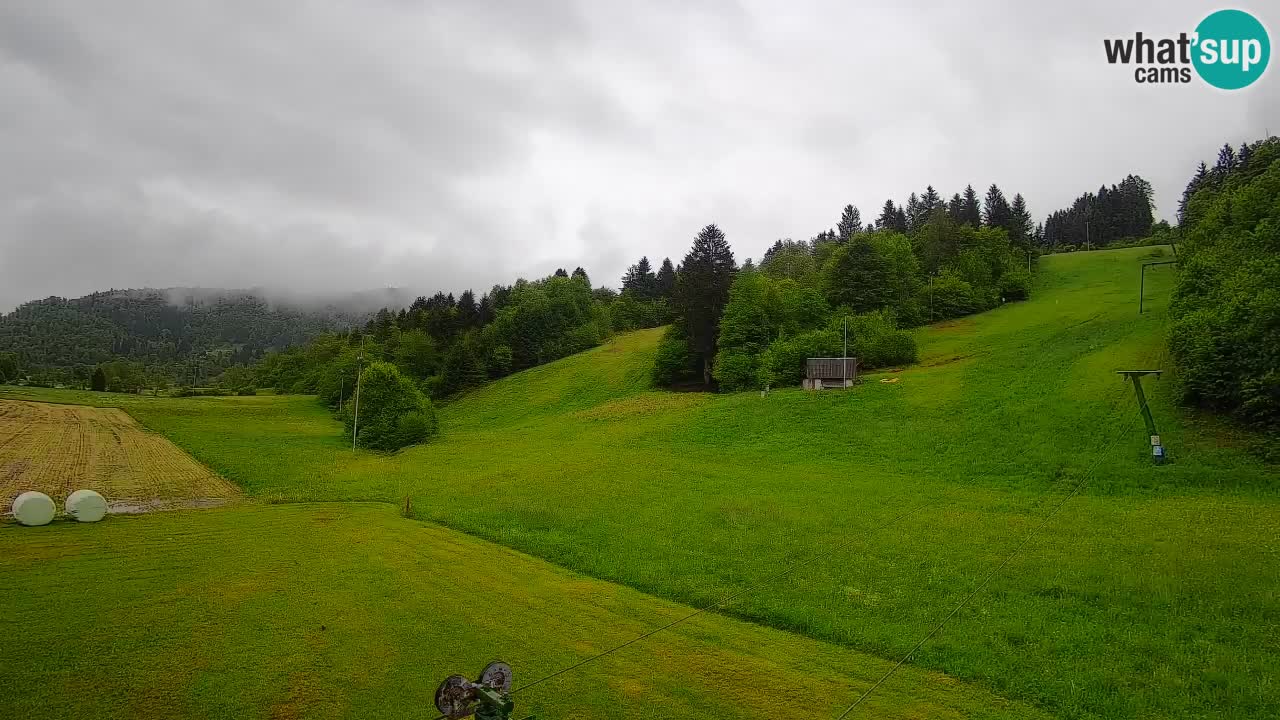 Webcam Smučišče Senožeta – Ski Resort Live View near Bohinj