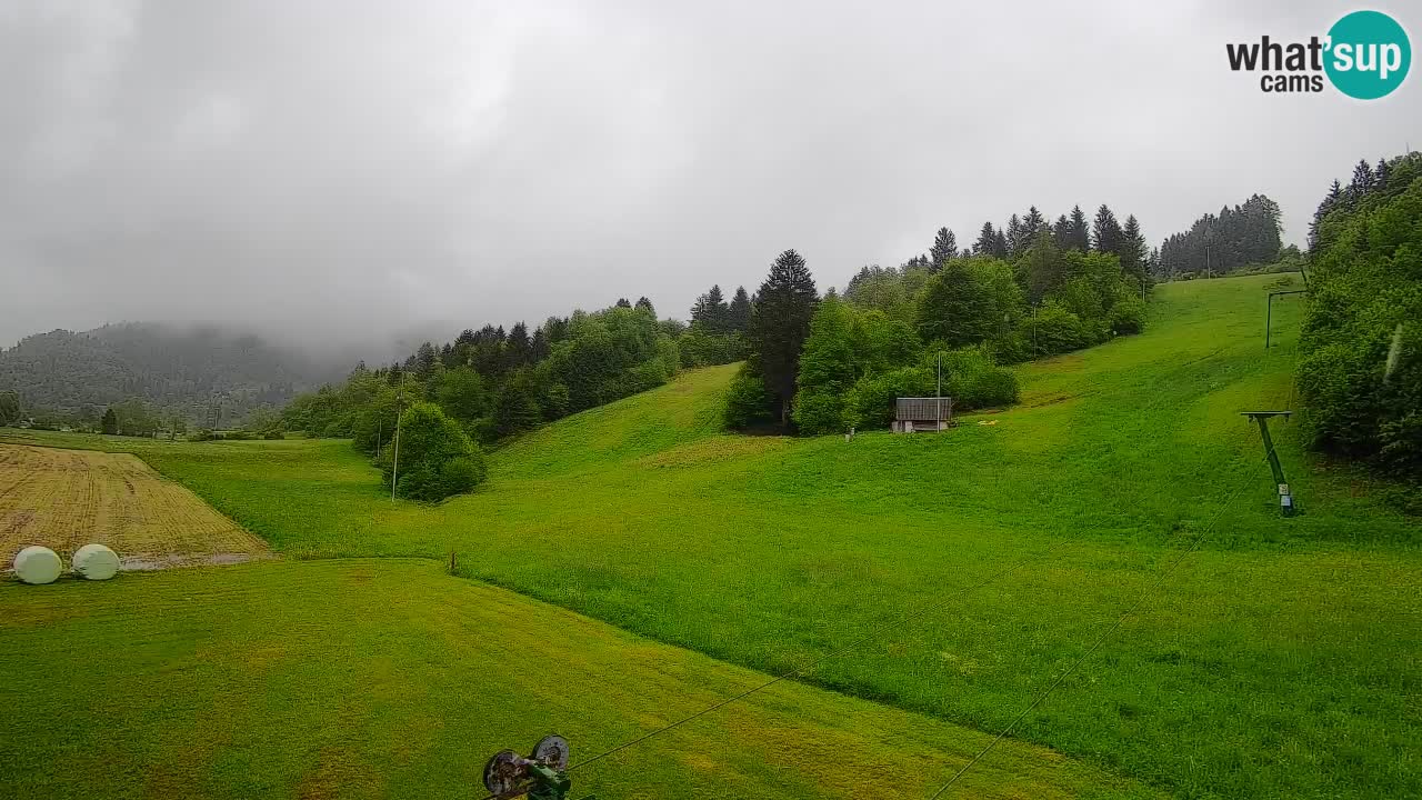 Webcam Smučišče Senožeta – Stazione sciistica a Srednja Vas vicino Bohinj