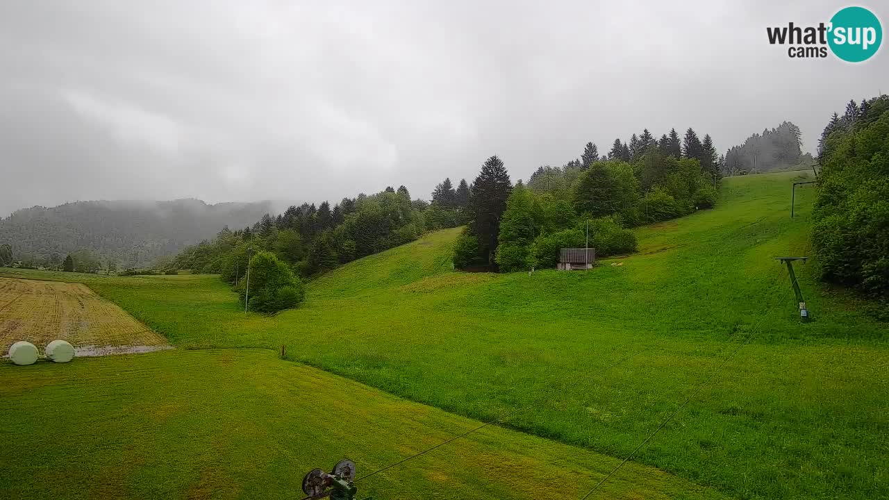 Webcam Smučišče Senožeta – Stazione sciistica a Srednja Vas vicino Bohinj