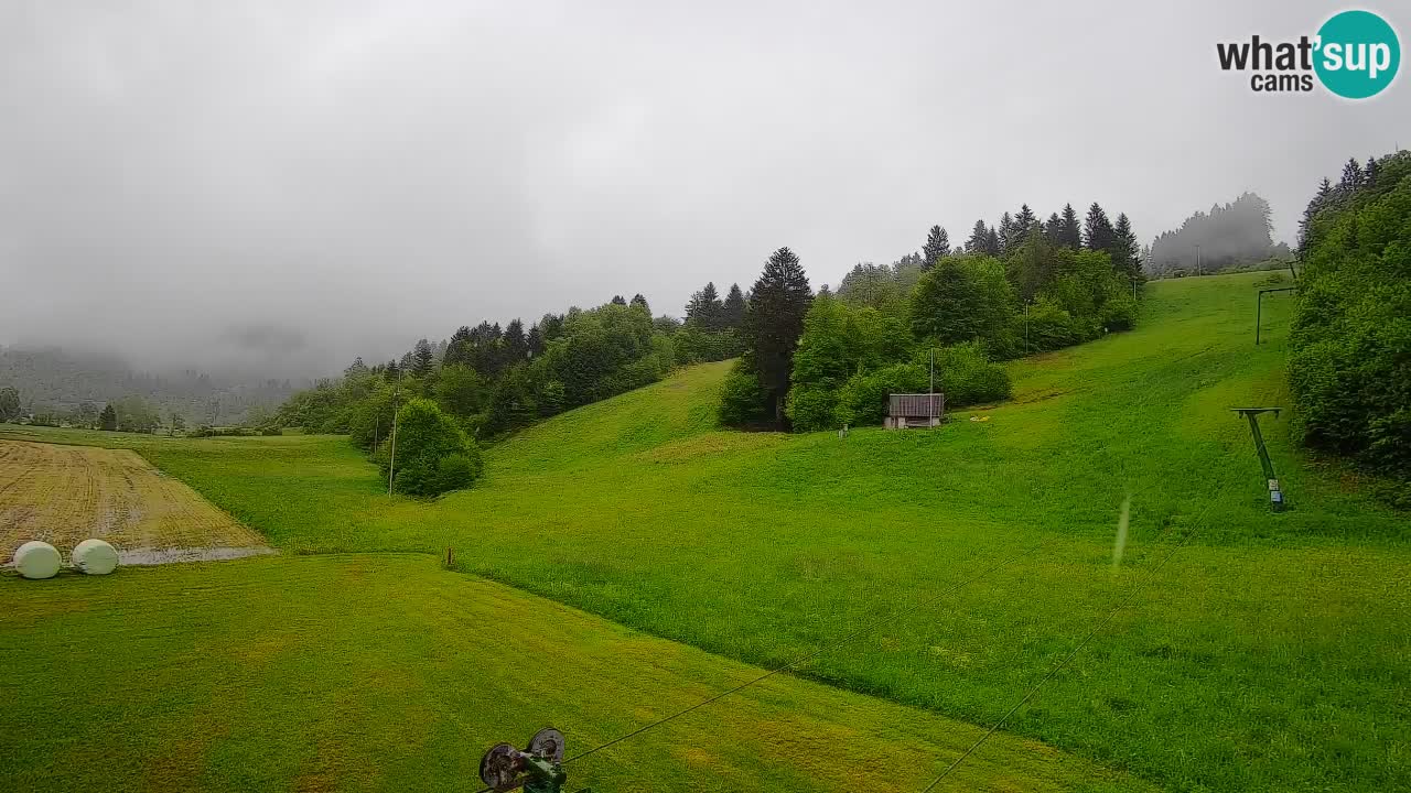 Webcam Smučišče Senožeta – Stazione sciistica a Srednja Vas vicino Bohinj