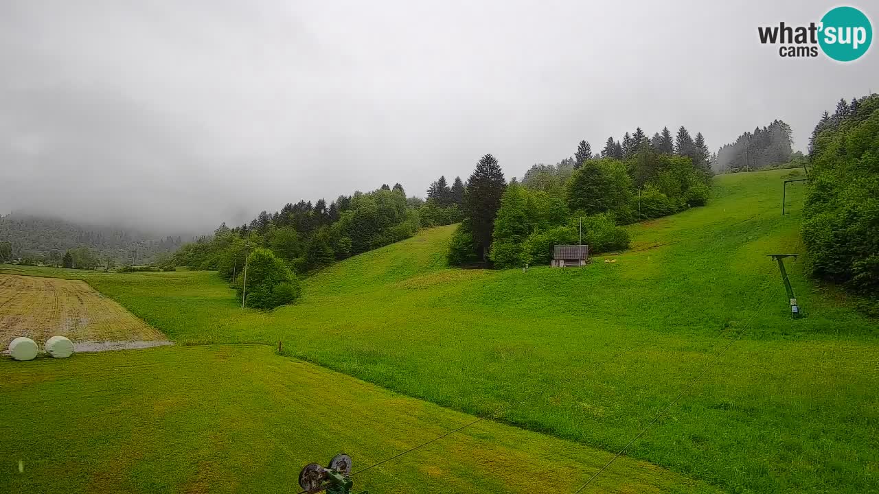 Webcam Smučišče Senožeta – Ski Resort Live View near Bohinj