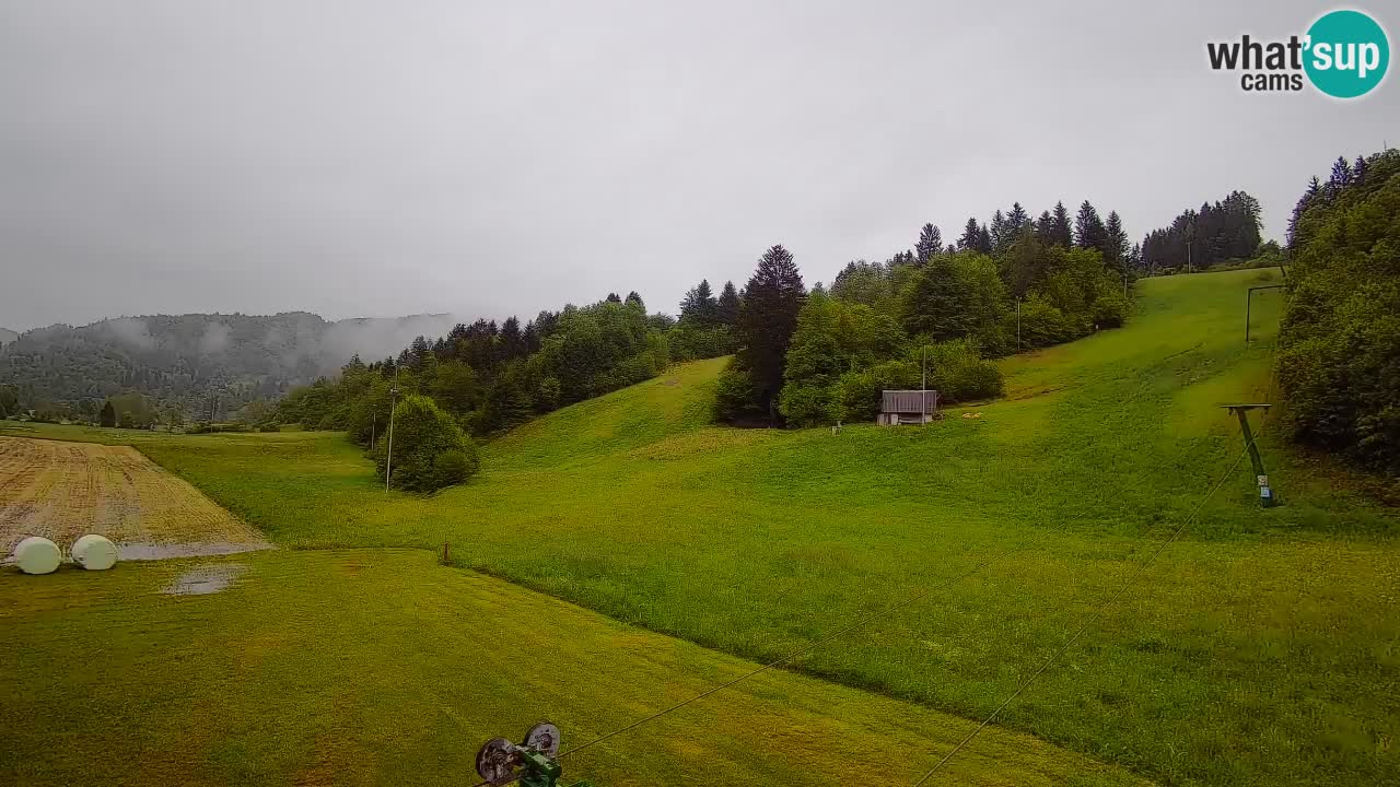 Webcam Smučišče Senožeta – Ski Resort Live View near Bohinj