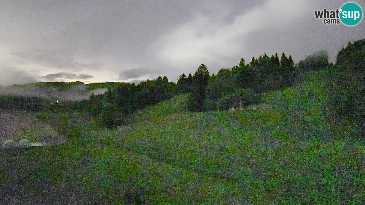 Webcam Smučišče Senožeta – Ski Resort Live View near Bohinj