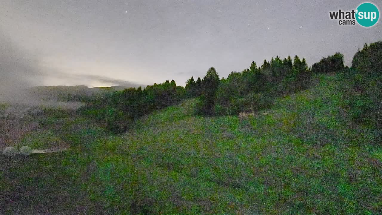 Webcam Smučišče Senožeta – Stazione sciistica a Srednja Vas vicino Bohinj