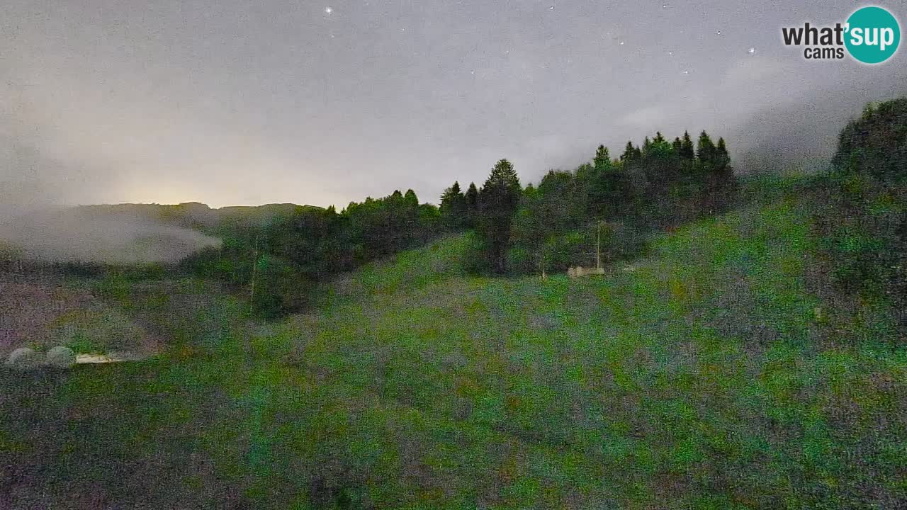 Webcam Smučišče Senožeta – Ski Resort Live View near Bohinj