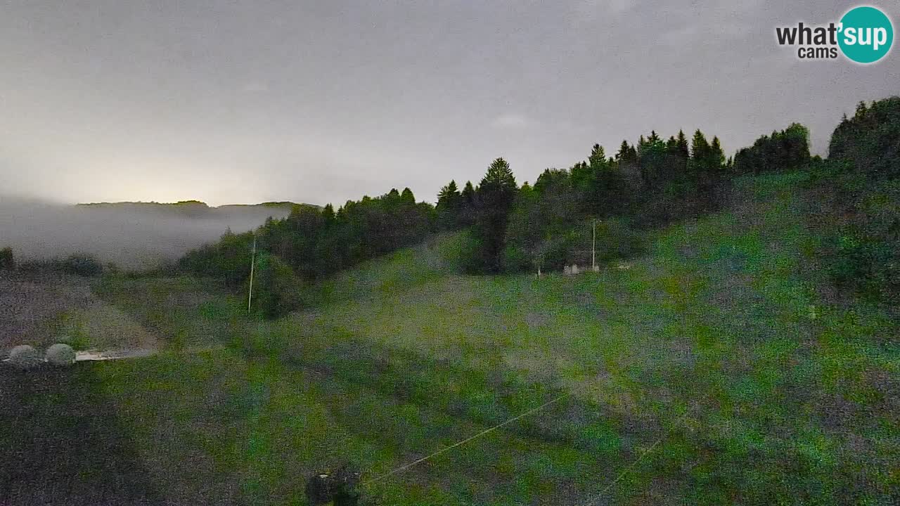 Webcam Smučišče Senožeta – Station de ski à Srednja Vas près de Bohinj