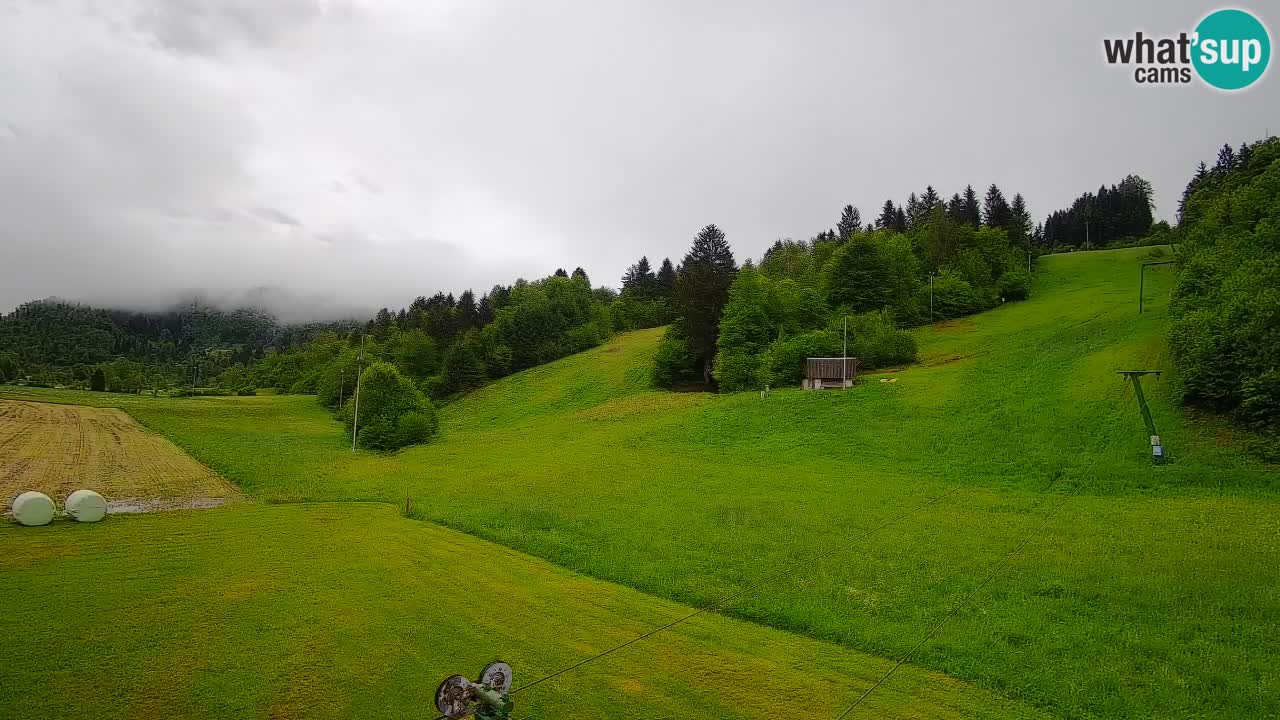 Webcam Smučišče Senožeta – Stazione sciistica a Srednja Vas vicino Bohinj