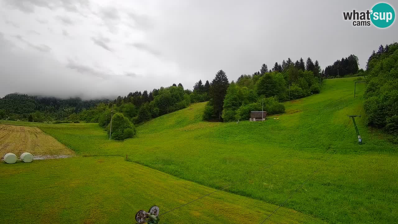 Webcam Smučišče Senožeta – Ski Resort Live View near Bohinj