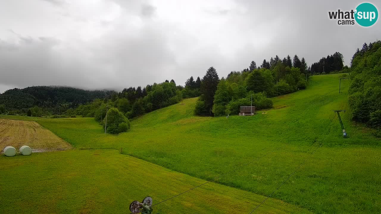 Webcam Smučišče Senožeta – Ski Resort Live View near Bohinj