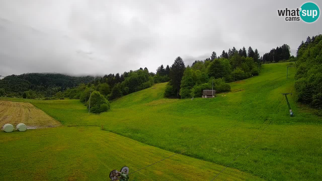 Webcam Smučišče Senožeta – Stazione sciistica a Srednja Vas vicino Bohinj