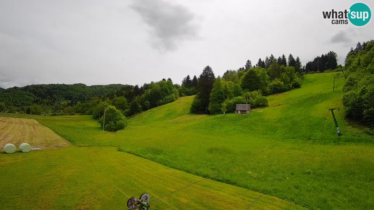 Webcam Smučišče Senožeta – Stazione sciistica a Srednja Vas vicino Bohinj