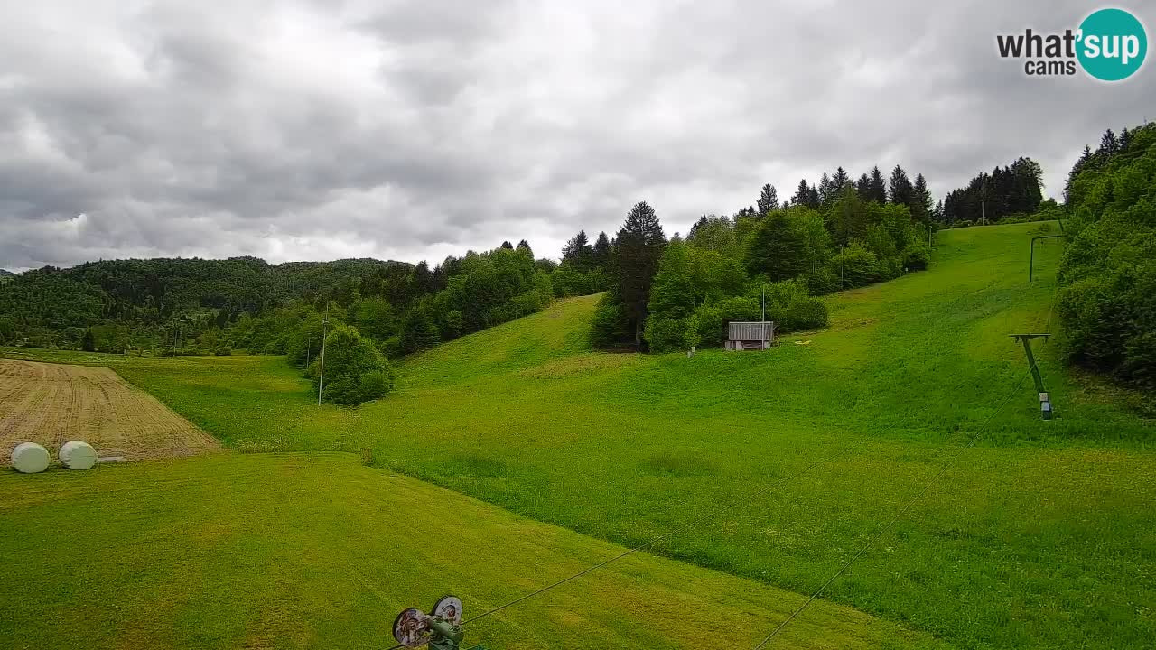 Webcam Smučišče Senožeta – Ski Resort Live View near Bohinj