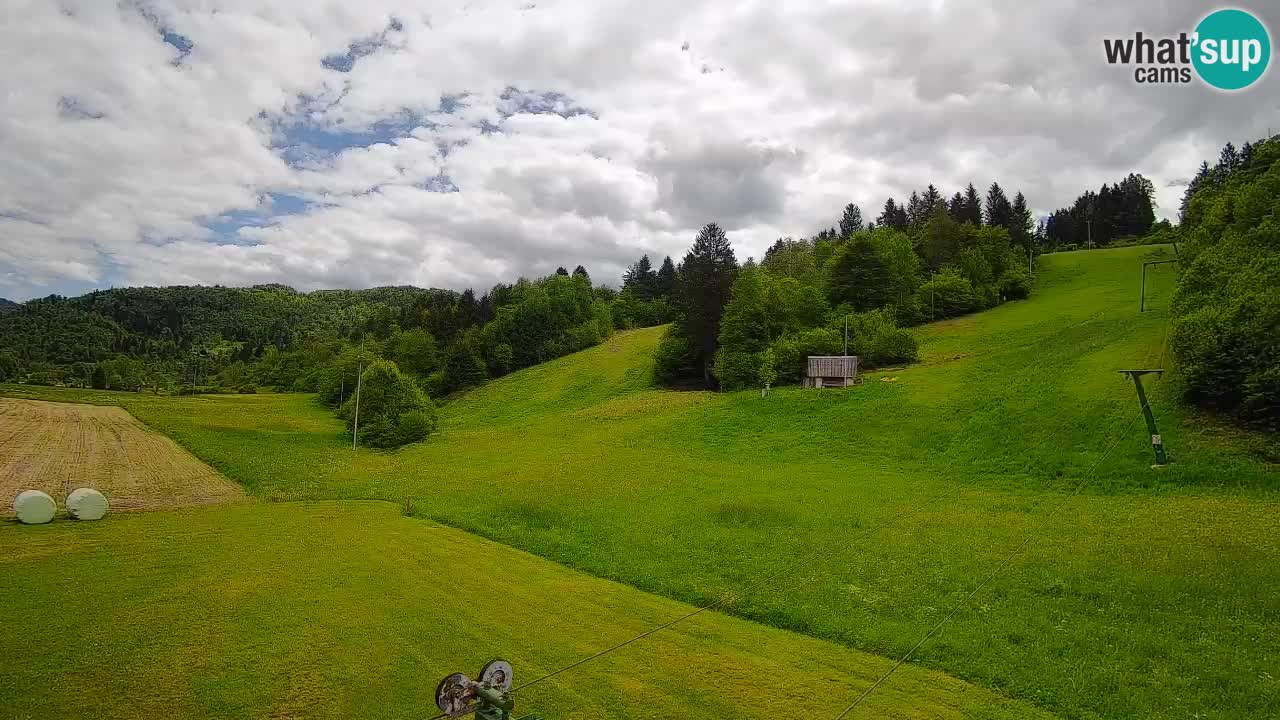 Webcam Smučišče Senožeta – Ski Resort Live View near Bohinj