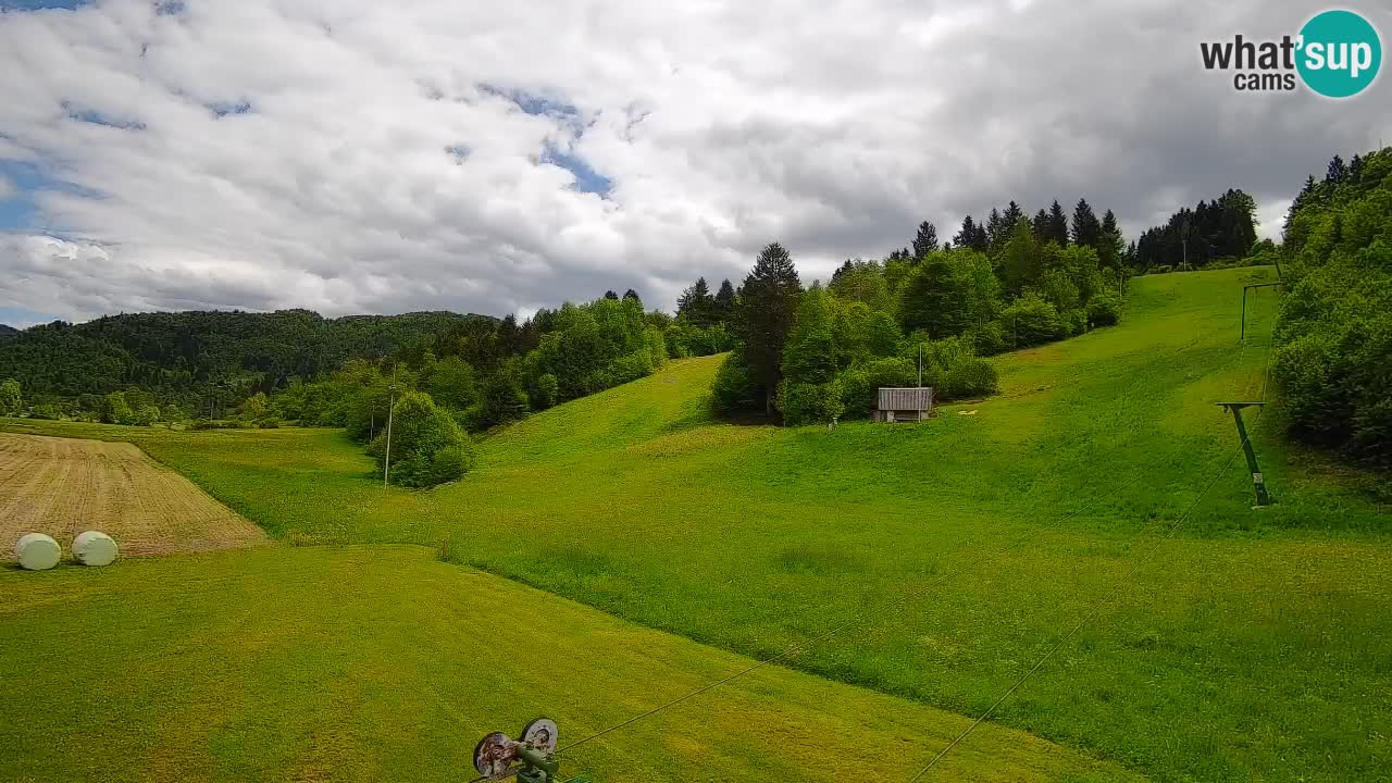 Webcam Smučišče Senožeta – Ski Resort Live View near Bohinj