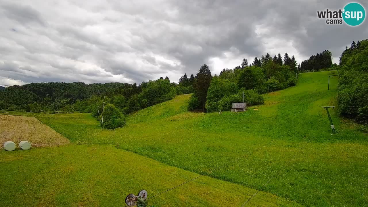 Webcam Smučišče Senožeta – Ski Resort Live View near Bohinj