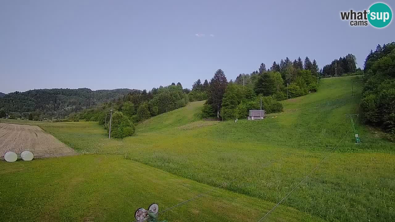 Web kamera Smučišče Senožeta – Skijalište u Srednjoj Vasi kod Bohinja