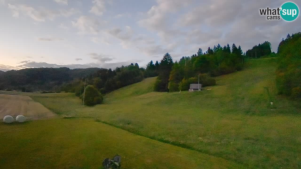 Webcam Smučišče Senožeta – Stazione sciistica a Srednja Vas vicino Bohinj