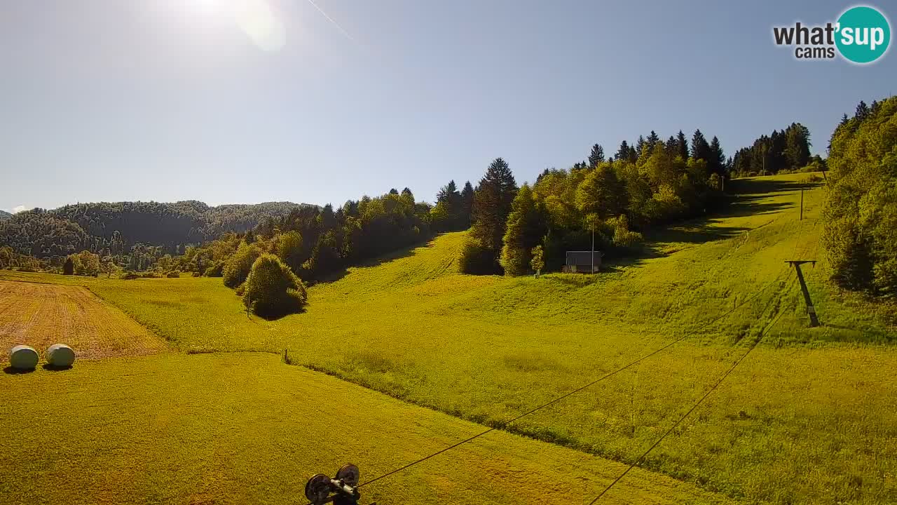Webcam Smučišče Senožeta – Ski Resort Live View near Bohinj