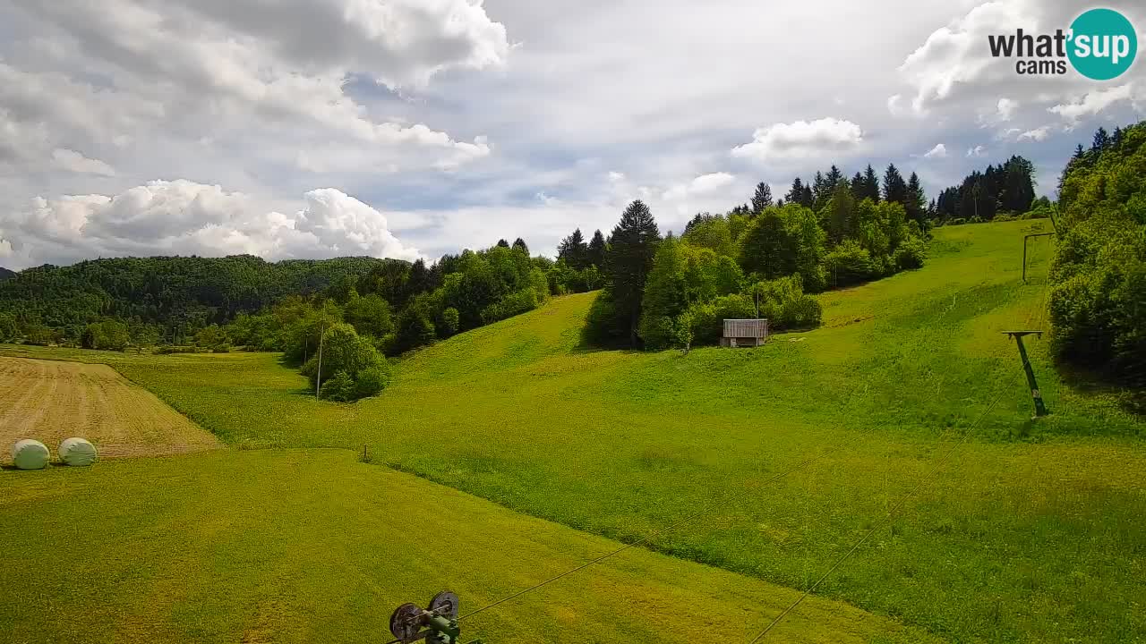 Webcam Smučišče Senožeta – Ski Resort Live View near Bohinj