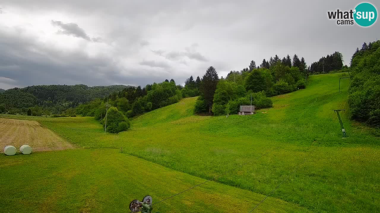 Webcam Smučišče Senožeta – Ski Resort Live View near Bohinj