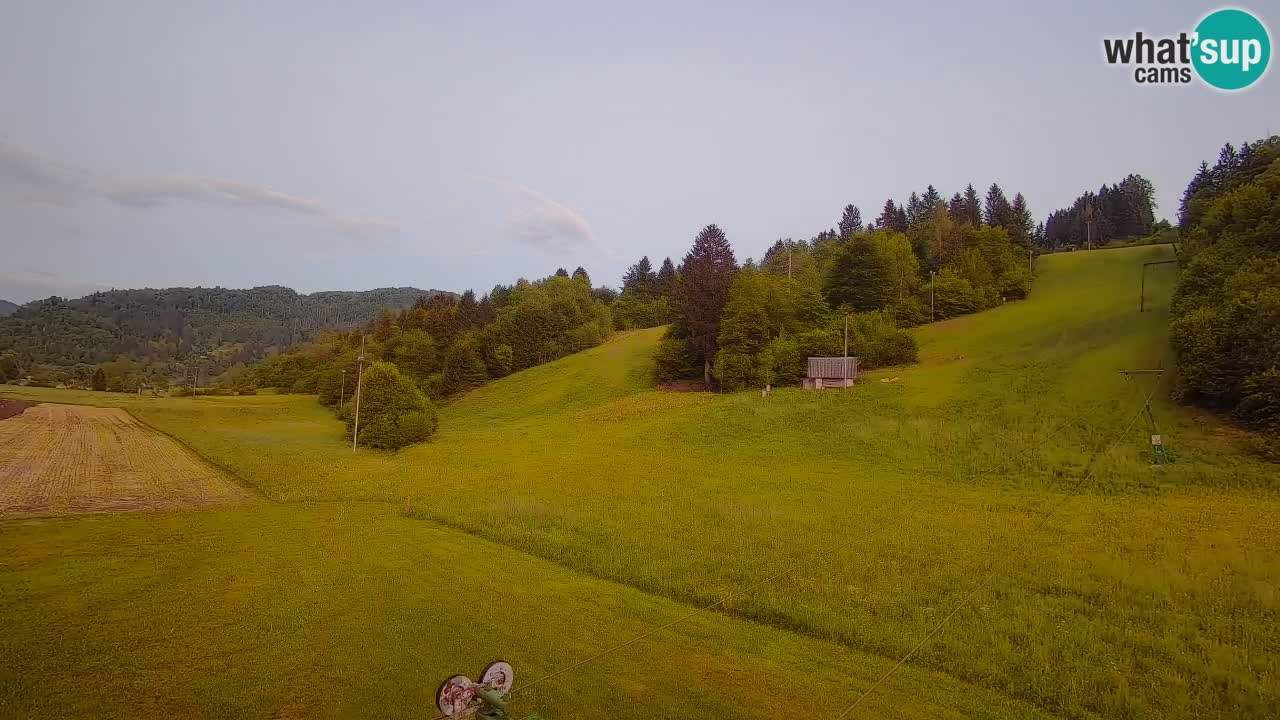 Webcam Smučišče Senožeta – Stazione sciistica a Srednja Vas vicino Bohinj