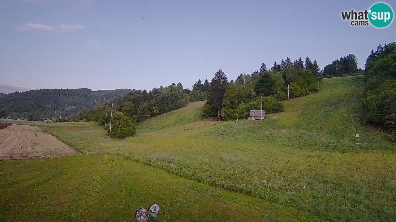Webcam Smučišče Senožeta – Ski Resort Live View near Bohinj