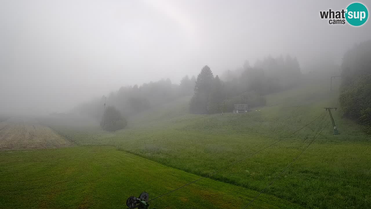 Webcam Smučišče Senožeta – Ski Resort Live View near Bohinj